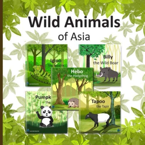 Image of Wild Animals of Asia: By Wonderbeetle