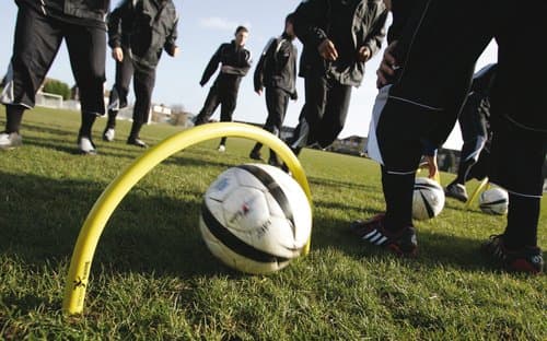 Image of Precision Training Football Outdoor Spiked Passing Arc