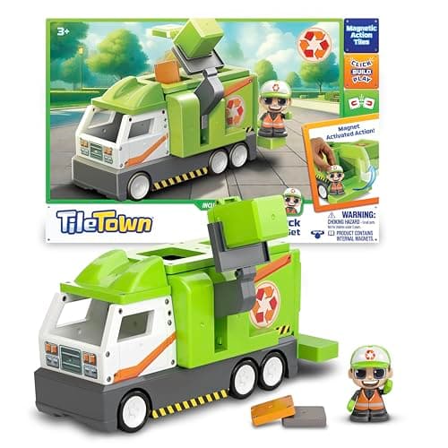 Image of TILE TOWN S2 Recycling Truck Tile Set