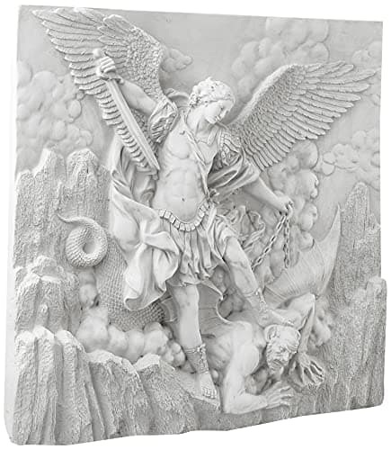 Image of Design Toscano NG33581 St. Michael, the Archangel Sculptural Wall Frieze