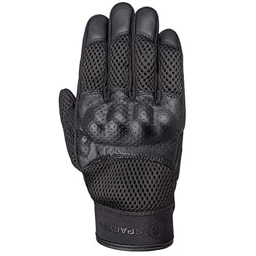 Image of Spartan Men's Air Mesh Motorcycle Glove, Black, 3XL