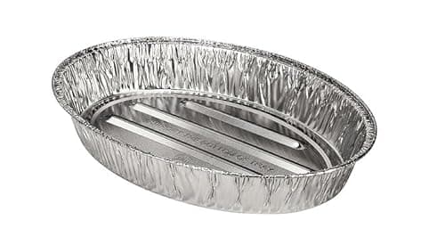 Image of Large Turkey Roasting Tray Suitable for Cooking Turkey Roasting 44.4cm x 32.5cm x 7.5cm