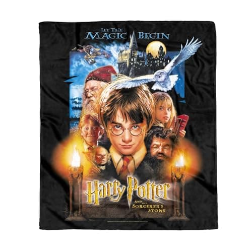 Image of Harry Potter Sorcerer's Stone Fleece Blanket M