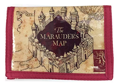 Image of Harry Potter Marauder's Map Tri-Fold Wallet Purse