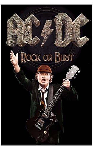 Image of Rock Or Bust / Angus Textil Poster [Zubehör] Ac/Dc