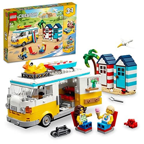 Image of LEGO Creator Beach Campervan, Multi-colored, (31138)