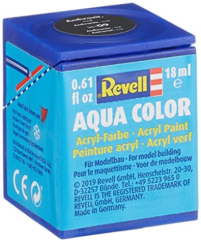 Image of Revell 18ml Aqua Color Acrylic Paint (Anthracitegrey Mat Finish)