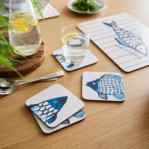 Image of Ulster Weavers Catch of the Day Pack of 4 Coasters