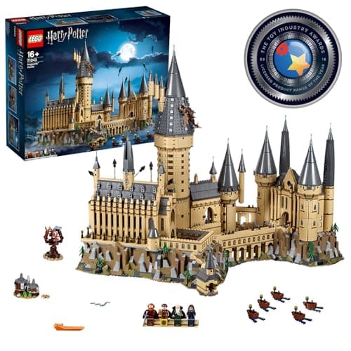 Image of LEGO Harry Potter Hogwarts Castle Model, Big Collectable Set with the Great Hall, Sword of Gryffindor & Chamber of Secrets, Wizarding World Gift Idea for Fans 71043