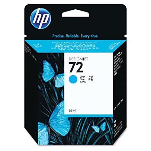 Image of HP Original 72 69 ml Cyan Ink Cart