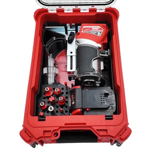 Image of Packout Organizer for Milwaukee M18 Fuel Compact Router (2732-20) and Accessories