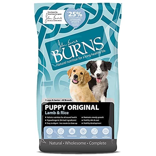 Image of Burns Original Complete Dry Puppy Food Lamb, 12 kg