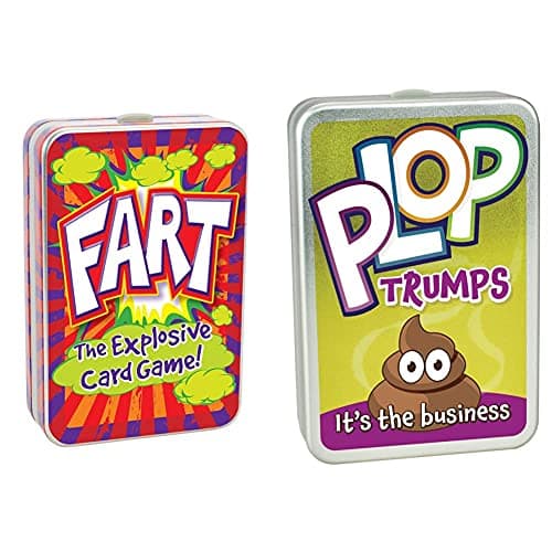 Image of Cheatwell Games Fart Card Game & Plop Trumps