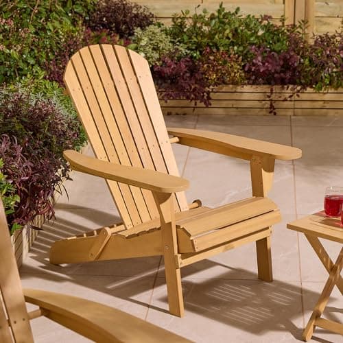 Image of Rowlinson Sandown Folding Adirondack Chair