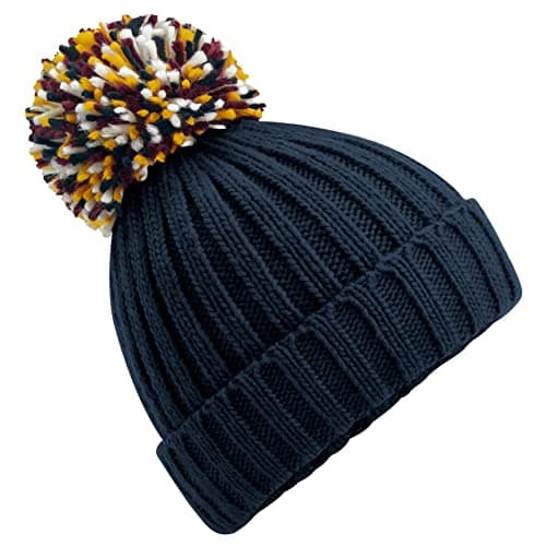 Image of Beechfield - Hygge Beanie - Stylish Cuffed Design - French Navy