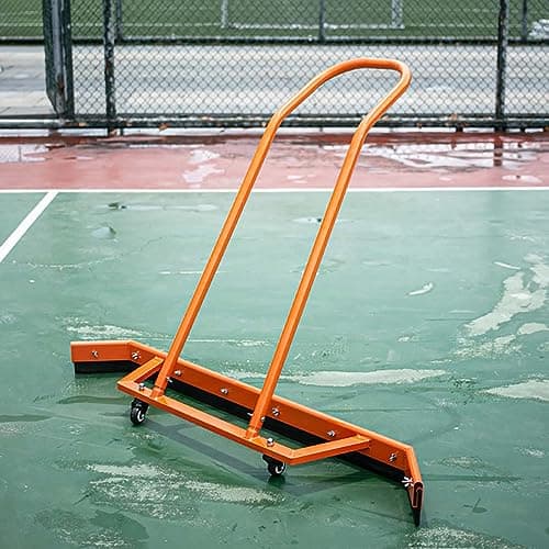 Image of 53Inch Wide Floor Squeegee, Heavy Duty Aluminum Water Blade for Tile & Garage, Rust-Proof, with Replacement Rubber