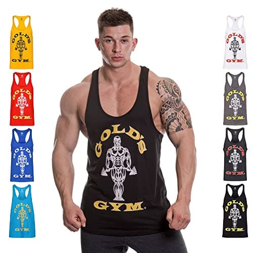 Image of Gold's Gym Mens Joe Vest Black XL