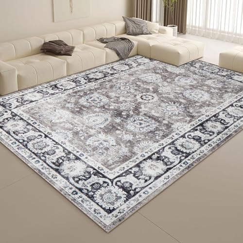 Image of Aspire Homeware Rugs for Bedroom Living Room Extra Large 240x320 cm - Traditional Area Rugs Cashmere Style Soft Short Pile Vintage Rug - Carpet for Dining Room Easy To Clean, Harmony