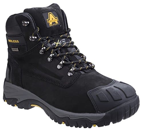 Image of Amblers Safety: Black FS987 Metatarsal Protection Waterproof Lace Up Safety Boot 8