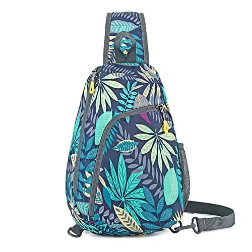 Image of FANDARE Small Sling Bags Chest Pack Shoulder Backpacks Unbalance Ultralight Crossbody Bags Waterproof Outdoor Travel Rucksack Running Gym Hiking Daypacks for Men Women Kids Blue