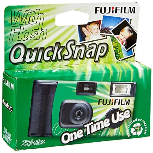 Image of instax Fujifilm Instax Single use camera, Black/Green, 27 exposures with flash