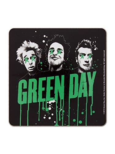 Image of Green Day Drips Individual Coaster [Import]