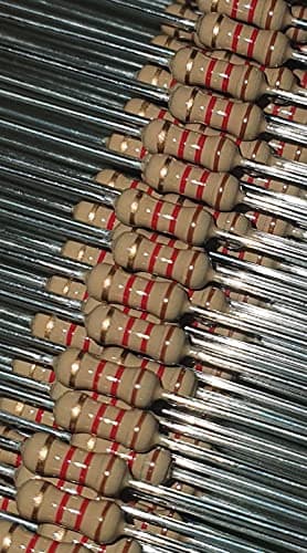Image of SNS 1.2K ohm 1K2 1/4 Watt Carbon Film Resistor 5% Tolerance Pack of 10