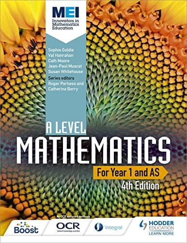 Image of MEI A Level Mathematics Year 1 (AS) 4th Edition