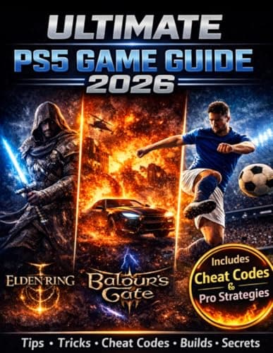 Image of Ultimate PS5 Game Guide Book 2026: Tips, Tricks, Cheat Codes, Builds & Hidden Secrets for Top Games Including Elden Ring, GTA V, Baldur’s Gate 3, Hogwarts Legacy & EA Sports FC 26