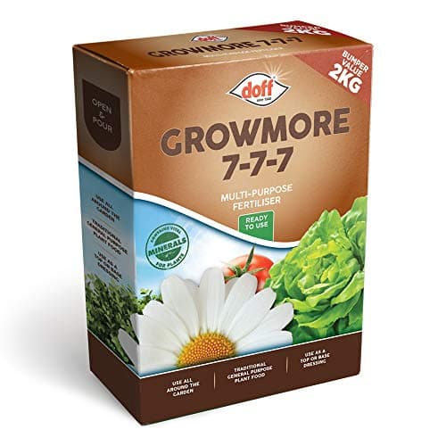 Image of Doff Growmore Ready To Use Fertiliser 2kg