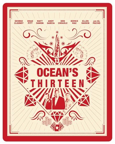 Image of Ocean's Thirteen Steelbook [4K Ultra HD] [2007] [Blu-ray] [Region Free]