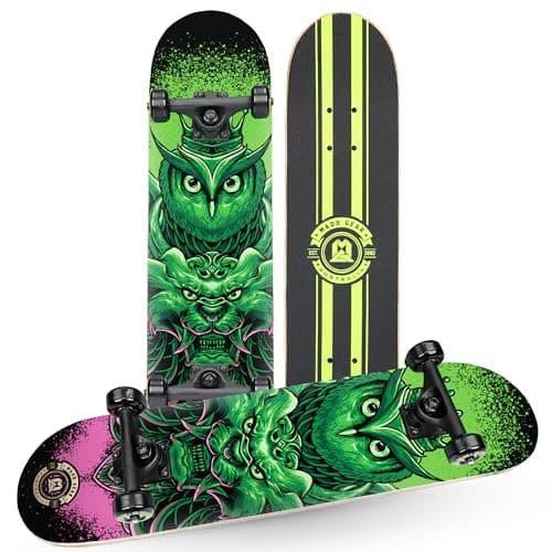 Image of Madd Gear Pro Series Beginner Complete Skateboards, 31 x 8" (Bubo)