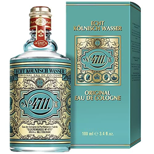 Image of 4711 Original Eau de Cologne for Women 100ml Splash - Classic Refreshing Citrus & Floral Fragrance with Bergamot, Lavender & Neroli - Timeless Aromatic Cologne in Iconic Molanus Bottle