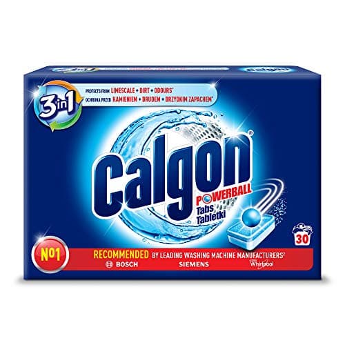 Image of Calgon 2-in-1 Tabs, Water Softener Against Limescale and Dirt in the Washing Machine, Pack of 30