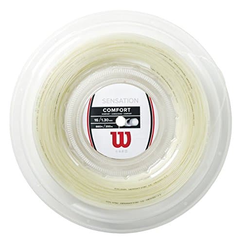 Image of Wilson tennis string Sensation 15L, For tennis rackets, diameter: 1.35 mm, 200 m, transparent, WRZ91090015