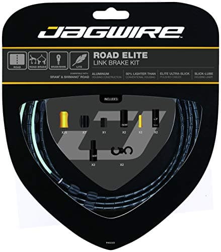 Image of Jagwire Road Bike Elite Link Complete Brake Cable Kit - Black