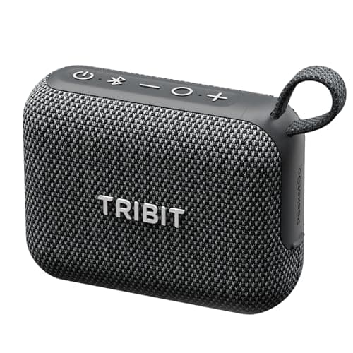 Image of Tribit PocketGo Portable Wireless Bluetooth Speaker with 7W Stereo Sound, IP68 Waterproof Dustproof, 20H Playtime, Custom EQ, BT6.0 & TWS Pairing, Supports TF Card, Ideal for Travel, Outdoor, Gifts