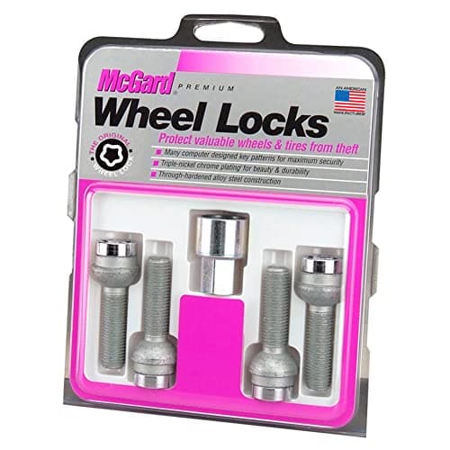 Image of 28018SU Wheel Lock Bolts SU M14 x 1,5, radius seat, shaft length 26,7 mm, Overall length 46,7 mm, He