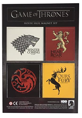 Image of Official HBO's Game of Thrones House Sigil Magnet Set