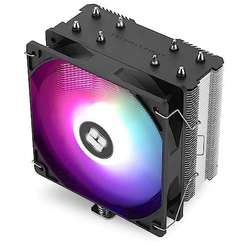 Image of Thermalright Assassin X 120R SE V2 CPU Cooler, 4×6mm Heat Pipes, 1550RPM Speed 120mm ARGB PWM Quiet Fan CPU Cooler With S-FDB Bearing, For AMD AM4 AM5/Intel 1700/1150/1151/1200