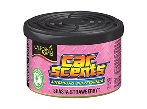 Image of California Scents Car Air Freshener - Shasta Strawberry