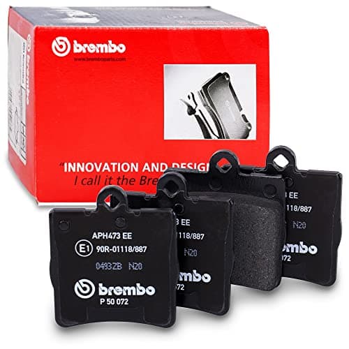 Image of Brembo P50072 Rear Disc Brake Pad - Set of 4
