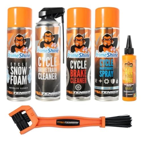 Image of Tru Tension | Bike Revive Bundle | Ultimate Bike Maintenance Kit | Bicycle Tools & Accessories | 6 Piece Bicycle Cleaning Kit