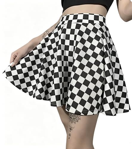 Image of DINGJIUYAN Denim Skirts for Women UK,Womens Summer Skirts,PVC Skirt,Black Cargo Skirt,high Waist Skirt,Ladies Skirts,Summer Skirts,Long Black Skirt