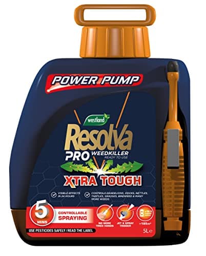 Image of westland horticulture limited Resolva Pro Weedkiller Xtra Tough 5L Power Pump