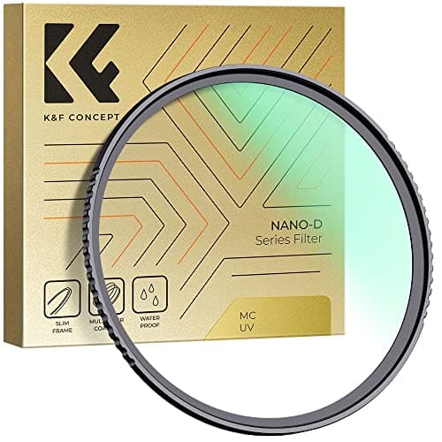 Image of K&F CONCEPT 43mm UV Lens Protection Filters for Camera (Nano-D Series)