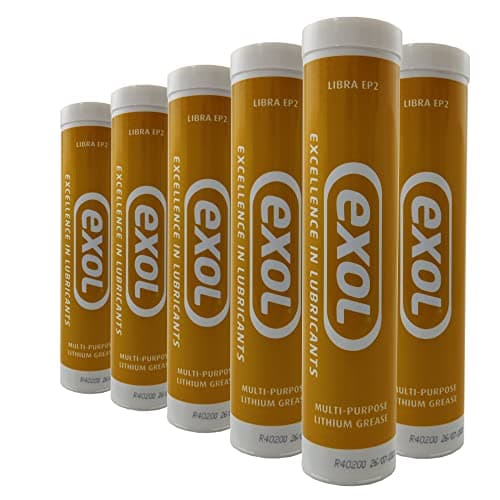 Image of Multi Purpose Grease Cartridge EP2 Tube EXOL Lithium Grease 400g (Pack of 10)