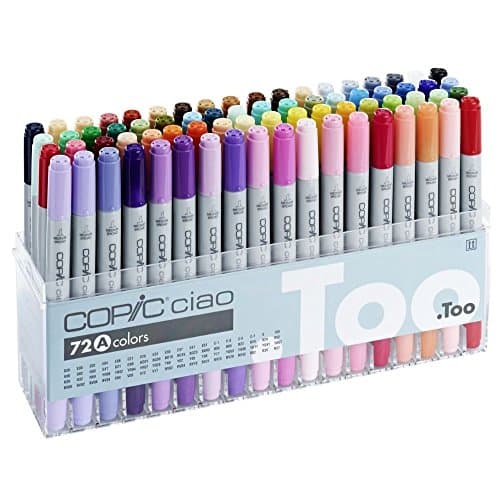 Image of Copic Ciao Marker 72 Piece Set A