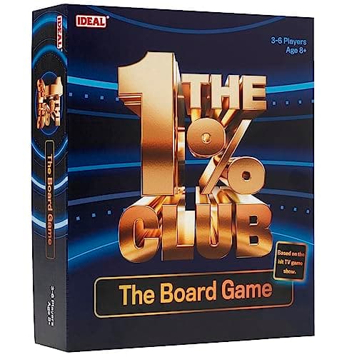 Image of IDEAL | The 1% Club: The Board Game | Family Games | 3-6 Players | Ages 8+