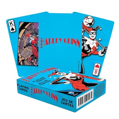 Image of AQUARIUS DC Comics Harley Quinn Playing Cards
